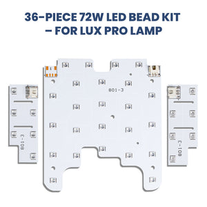 High power high brightness LED bead kit 72W double brightness one lamp brighter than two ordinary beads chip structure