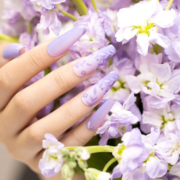 Lavender Bloom - Ensemble de vernis gel 6 couleurs 7,5 ml sans TPO ni HEMA