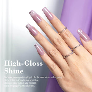 RARJSM ® Dark Purple Gel Nail Polish 15ml #384