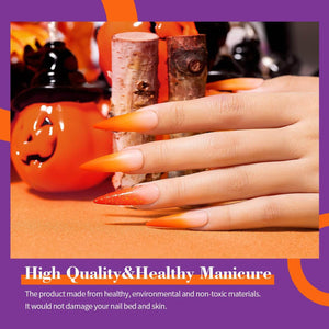 🎃Flash Sale🔥RARJSM ® Halloween Girl - 6 Shades Gel Nail Polish Set|7.5ml 6pcs
