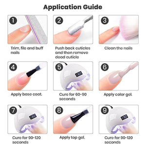 Light Purple rarjsm Basic nail colors Classic nude Gel Nail Polish
