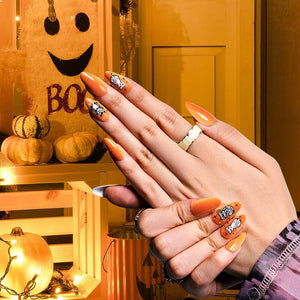 Orange | RARJSM ® Halloween luminous Glow In The Dark Color Gel nail Polish|15ml