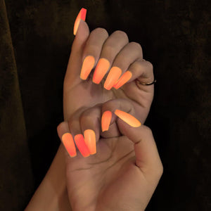 Orange | RARJSM ® Halloween luminous Glow In The Dark Color Gel nail Polish|15ml