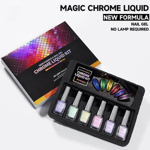 Long Lasting Chrome Gel Nail Polish 2-3 Weeks Wear