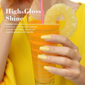 RARJSM ®Classic Color Gel Set | 6 Colors Rainbow Spring Summer Ice Cream Set | 7.5ml 6pcs