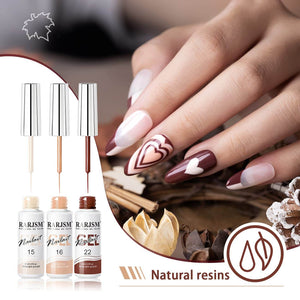 RARJSM ® Nail Art Gel Liner |Autumn Winter Collection | 12 Colors Nude Color Painting Nail Gel Polish Set|5ml 12pcs