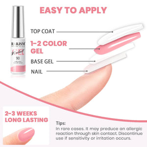 RARJSM ® Nail Art Gel Liner |Spring Summer collection | 12 Colors Pastel Color Painting Nail Gel Polish Set|5ml 12pcs