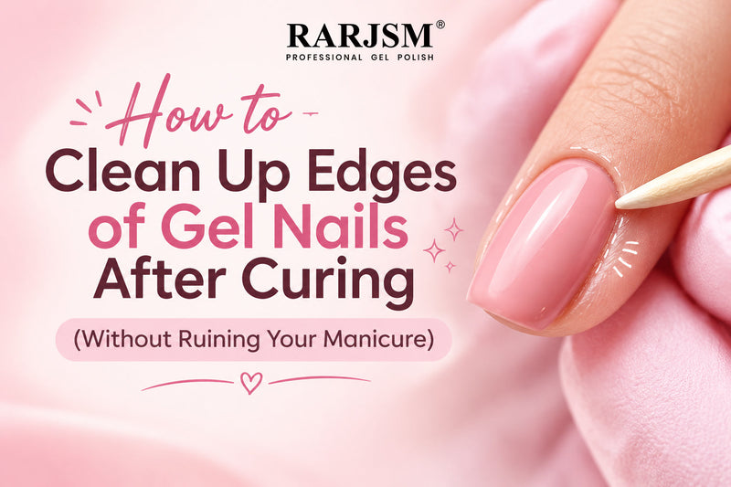 How to Clean Up Edges of Gel Nails After Curing (Without Ruining Your Manicure)