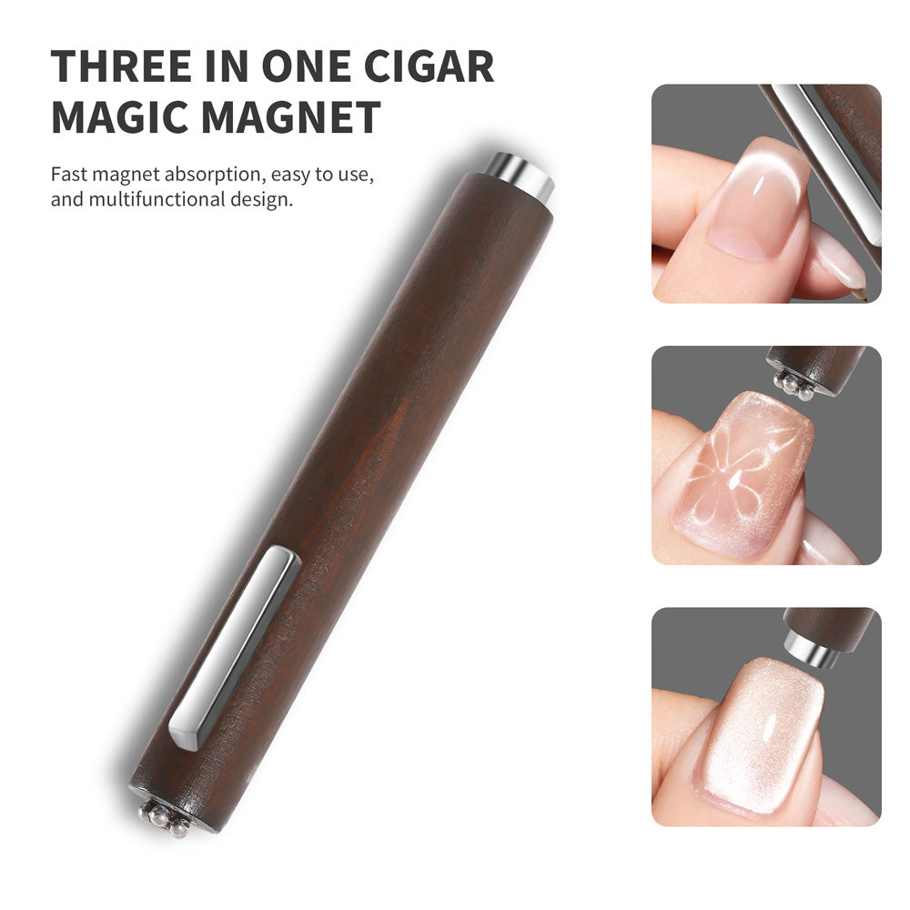 3-in-1 cigar magic magnet usage - fast magnetic absorption, easy to use, multifunctional design for versatile effects
