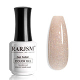 Vente Flash Vernis Gel Pailleté Nu Stardust 15ml - Offre Limitée 60% de Réduction