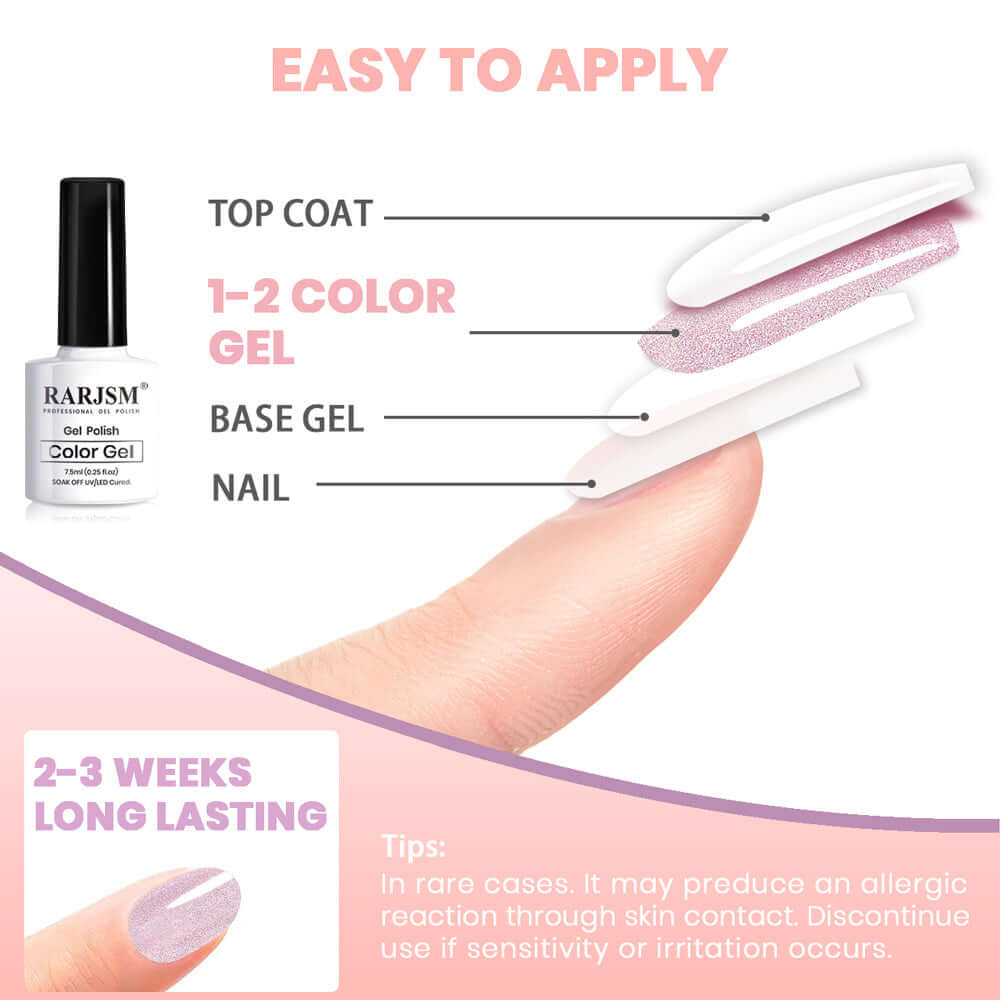 Rarjsm 6 Colors Moonlit Velvet Cat Eye Gel Nail Polish Set $21.99