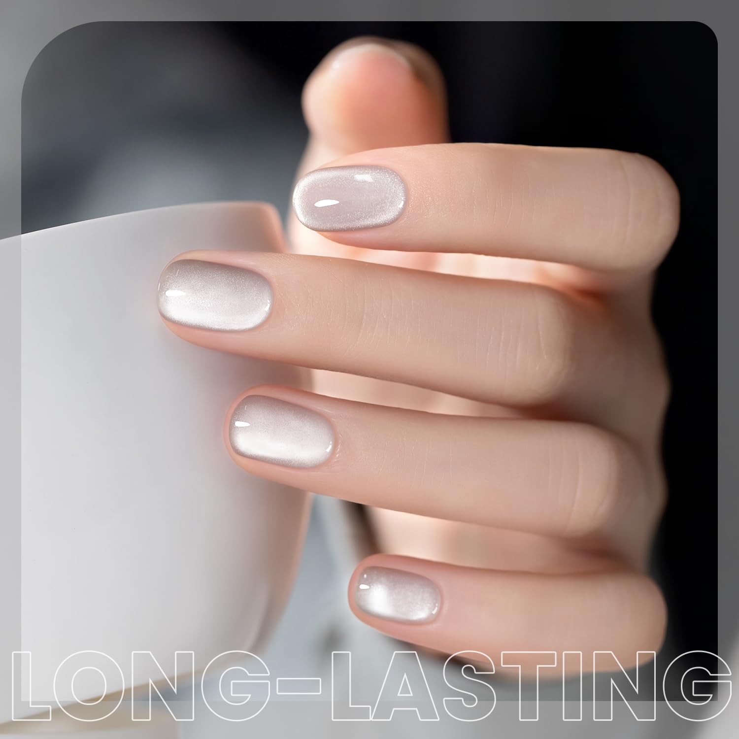 Long-lasting gel polish perfect nails art keep shine 21 days salon-quality results multidimensional

