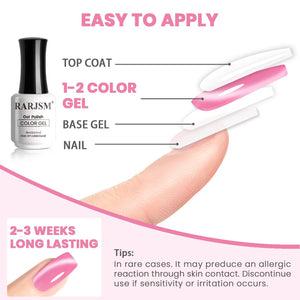 Easy to apply top coat 1-2 color gel base gel nail 2-3 weeks long-lasting tutorial magnetic cat eye
