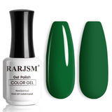 Vernis à ongles gel couleur vert émeraude 15 ml #814