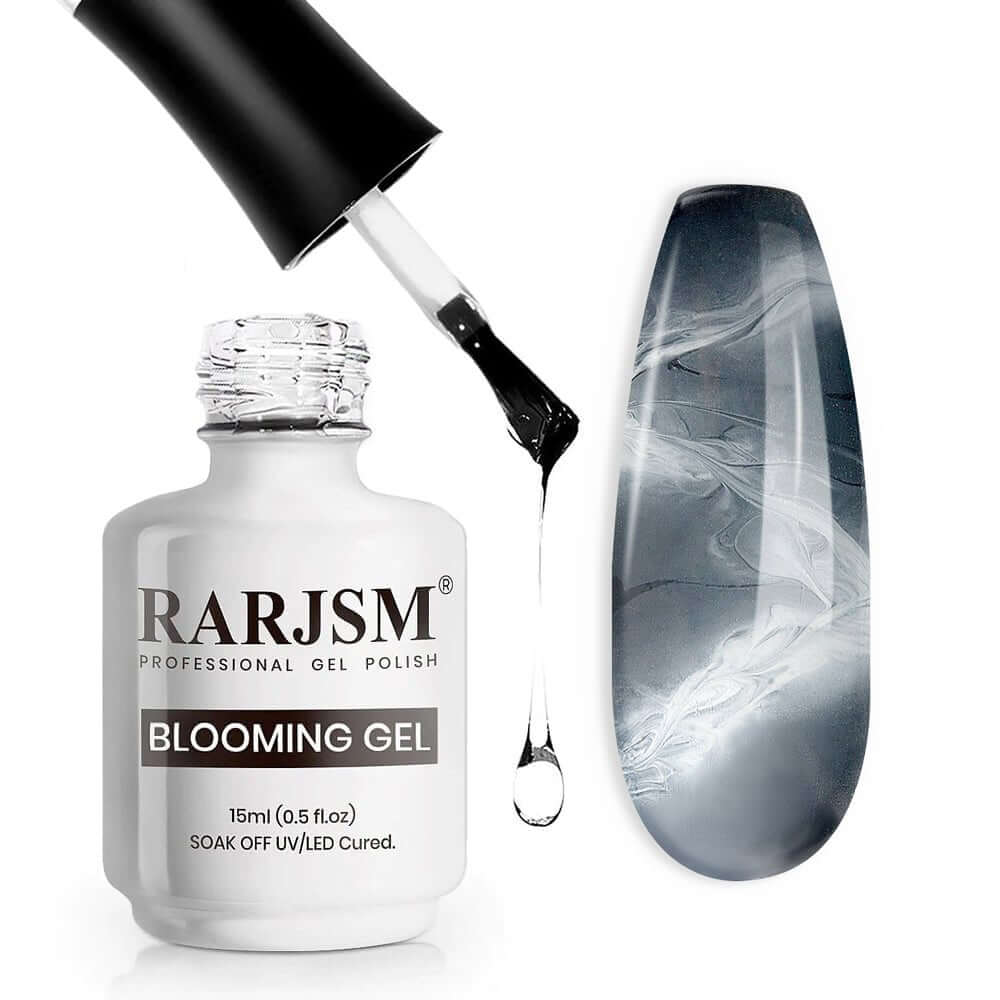 Blooming Gel watercolor marble effects blooming nail art designs creative patterns 15ml professional
