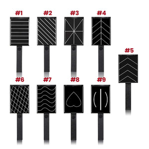 9 Piece Magnet Kit for Beginners DIY Cat Eye Nails