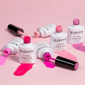Barbie Pink | RARJSM ® 6 Colors Nail Gel Polish Set