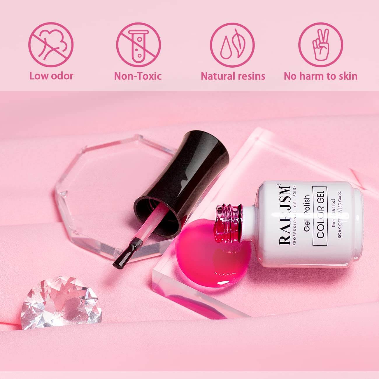 Healthy Pink | RARJSM ®Classic Color Gel Polish |15ml #150