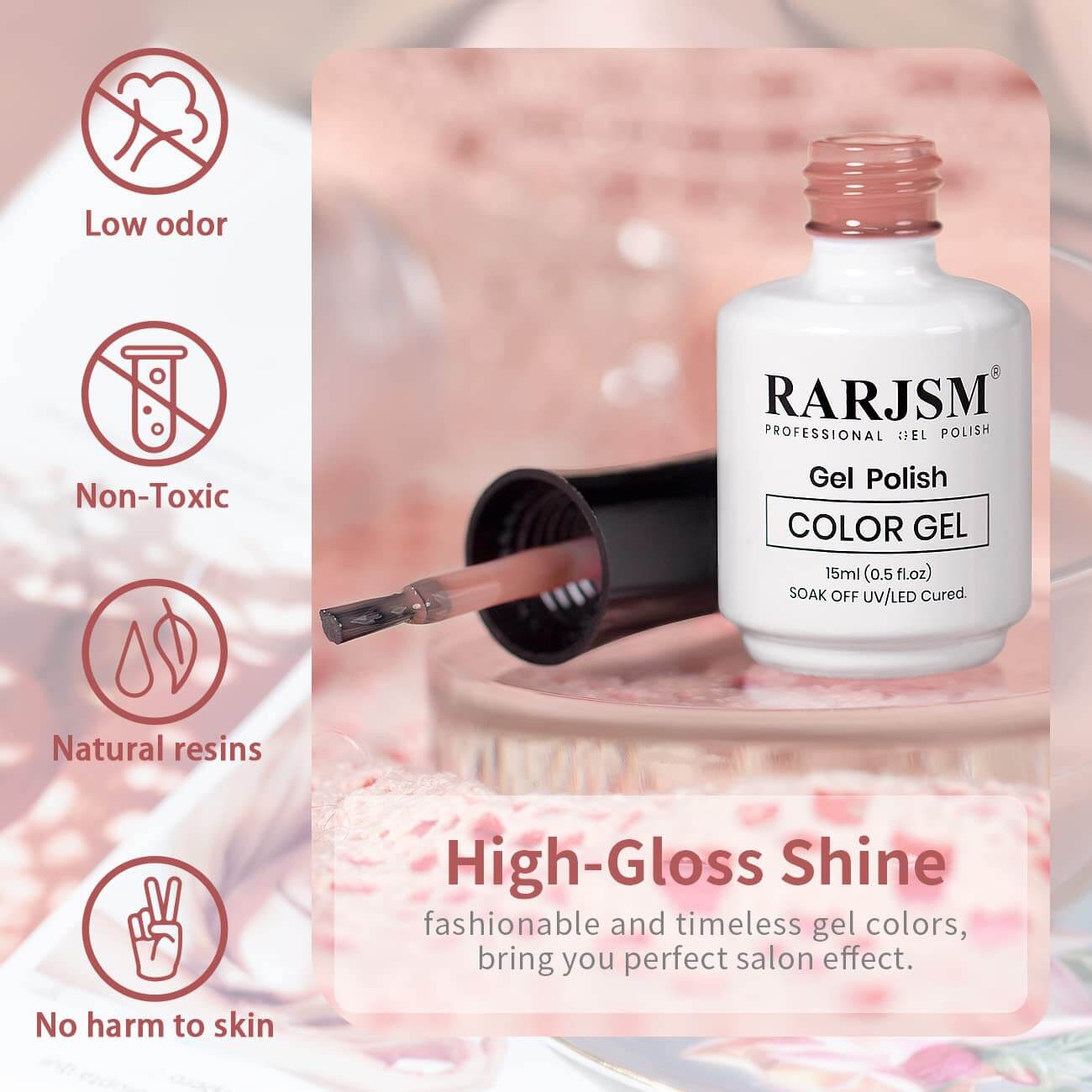 Milky Mavue | RARJSM ®Classic Color Gel Polish |15ml #238