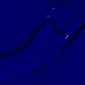Navy blue gel texture smooth self-leveling creamy formula ultra-pigmented deep sapphire close-up
