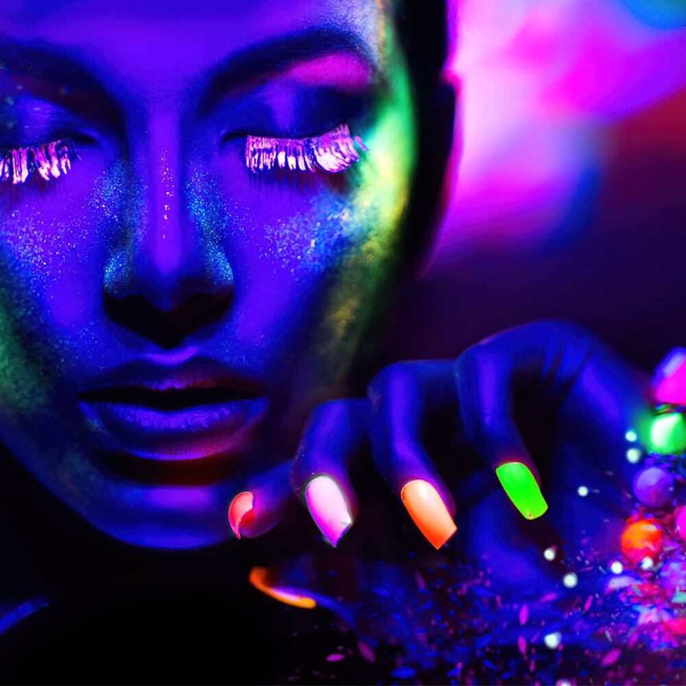 Purple | RARJSM ® Halloween luminous Glow In The Dark Color Gel nail Polish｜15ml