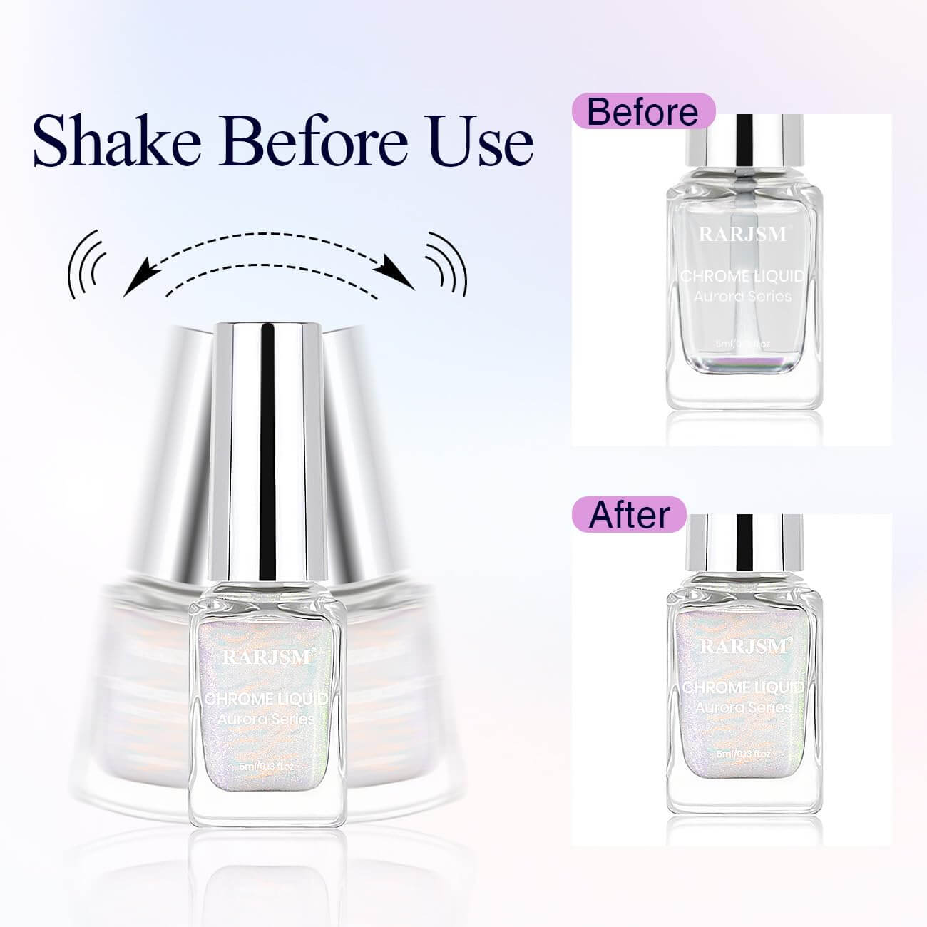 How to Apply Liquid Chrome Powder Step by Step Tutorial