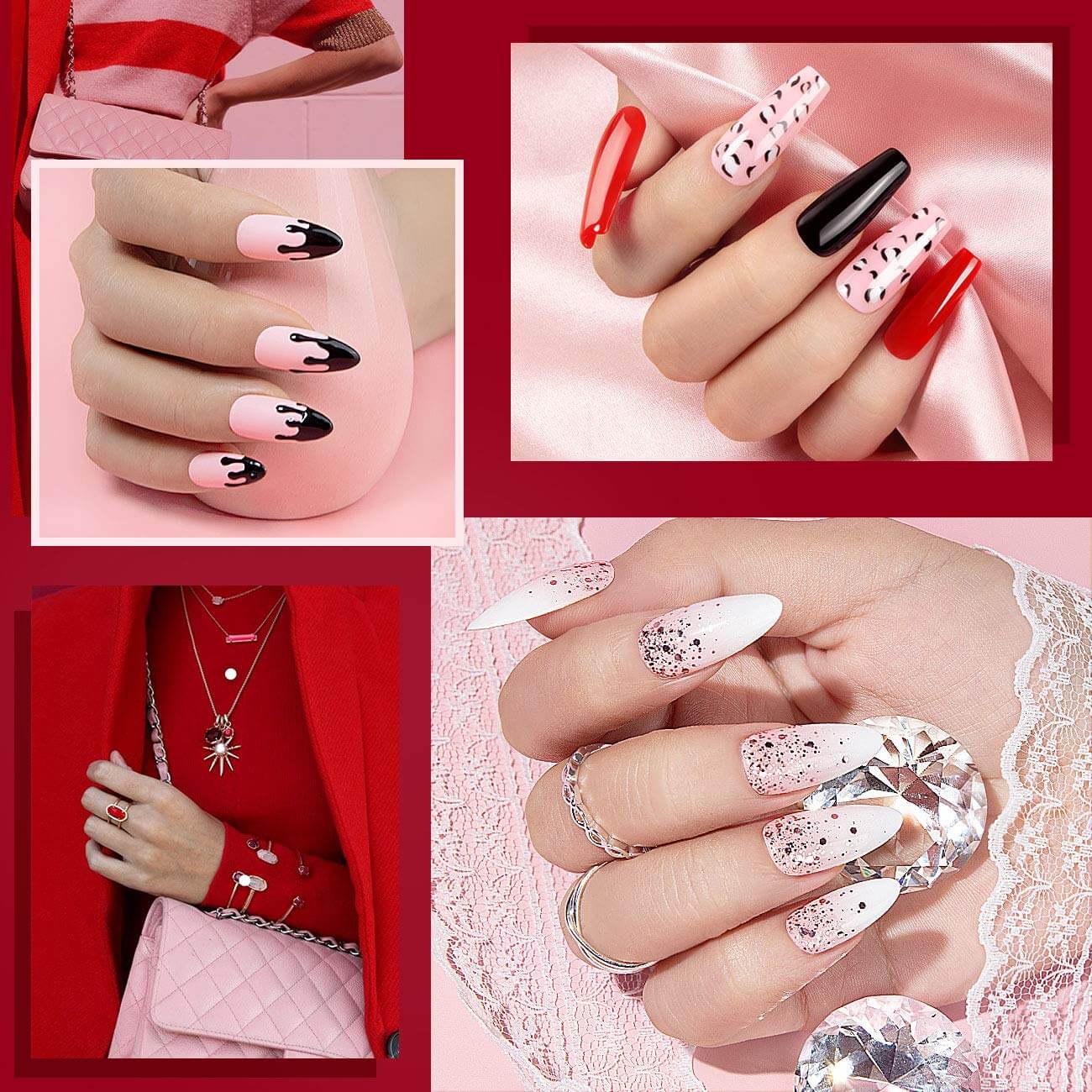 RARJSM ®Classic Color Gel Set |Classic 6 Colors Nail Polish Set | 7.5ml 6pcs