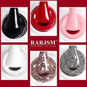 RARJSM ®Classic Color Gel Set |Classic 6 Colors Nail Polish Set | 7.5ml 6pcs