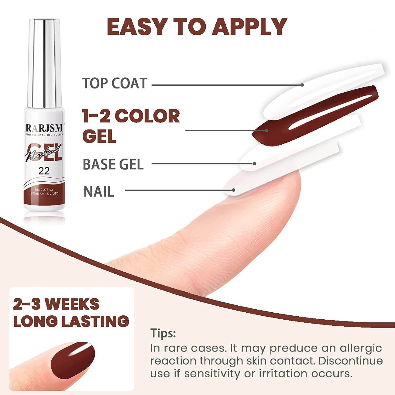 RARJSM ® Nail Art Gel Liner |Autumn Winter Collection | 12 Colors Nude Color Painting Nail Gel Polish Set｜5ml 12pcs