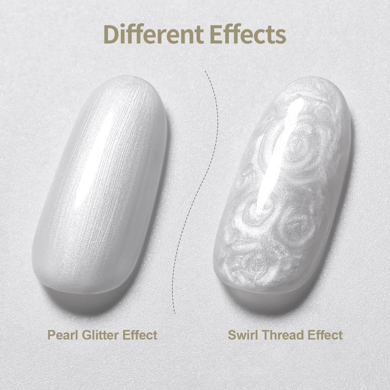 RARJSM ® Shell Thread Pearl Silver 6 in 1 Builder Gel | 15ml