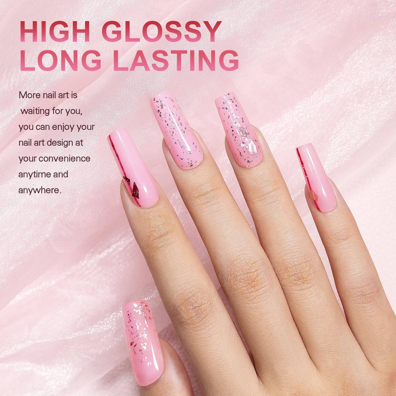 RARJSM ®Solid Builder Gel |Pink Purple Solid Building Extension Nail Gel | 15g