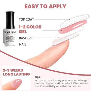 Rose Pink | RARJSM ®Classic Nude Pink Gel Nail Polish|15ml #482