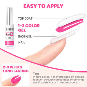 RARJSMValentine's Day 6 Colors Nail Art Gel Liner Set 8ml$19.99
