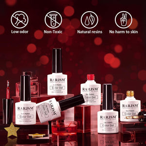 RARJSMValentine's Day Red Wedding Series 6 Colors Gel Polish Set 7.5ml$18.99